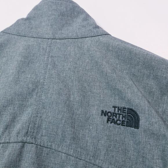 The North Face WindWall Green Jacket Zip Up Long Sleeves Pockets - Picture 4 of 14